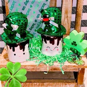 ☘️St.Patrick’s Day Marshmallow Mug Hats